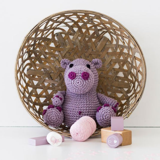 Kit Amigurumi Hippo